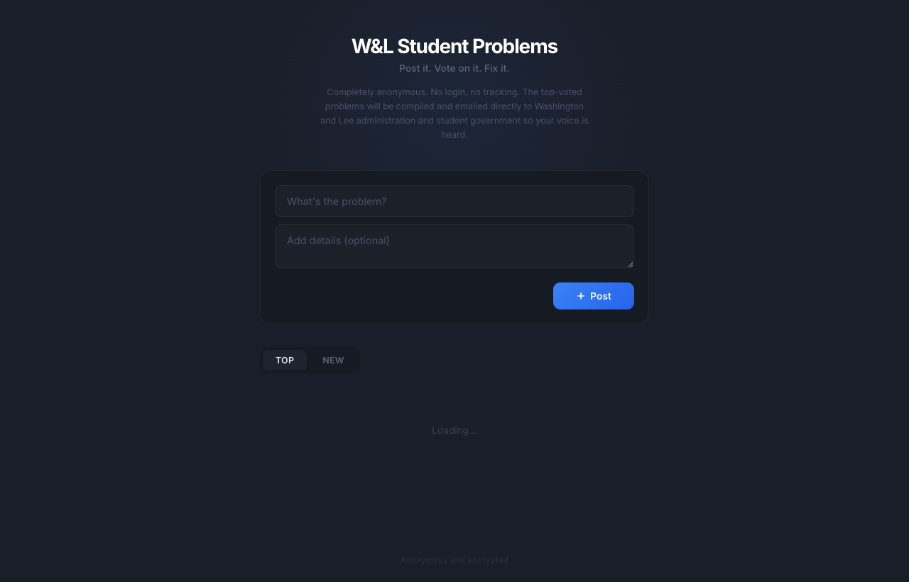 Preview of WLU Problems